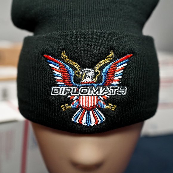 Diplomats Logo, Rocafella, Embroidered Beanie Hat - Picture 1 of 3